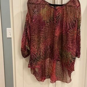 Women’s Liverpool multi colored blouse. Size medium.